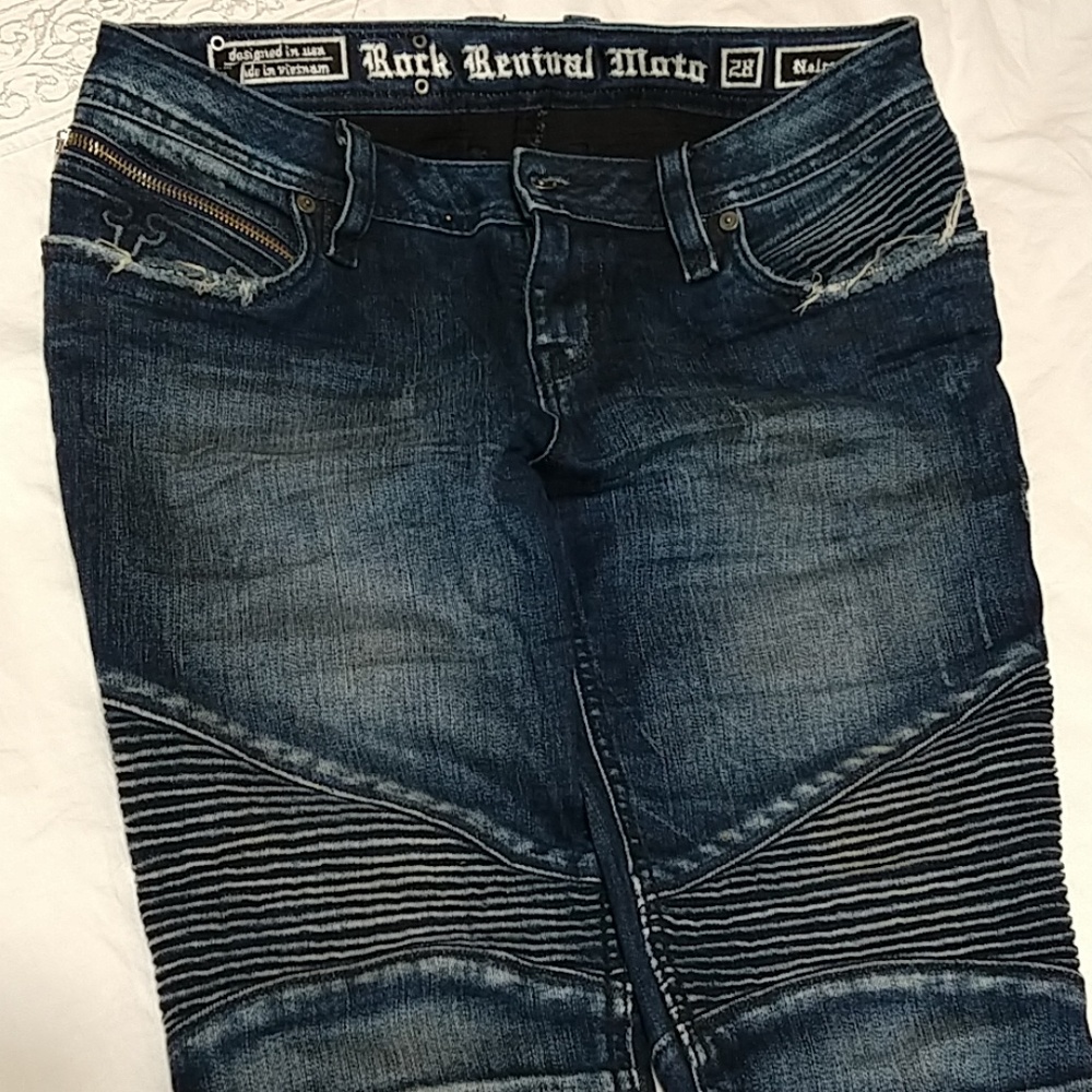 Rock Revival Moto jeans